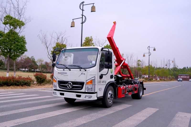 藍牌建筑垃圾車清運車